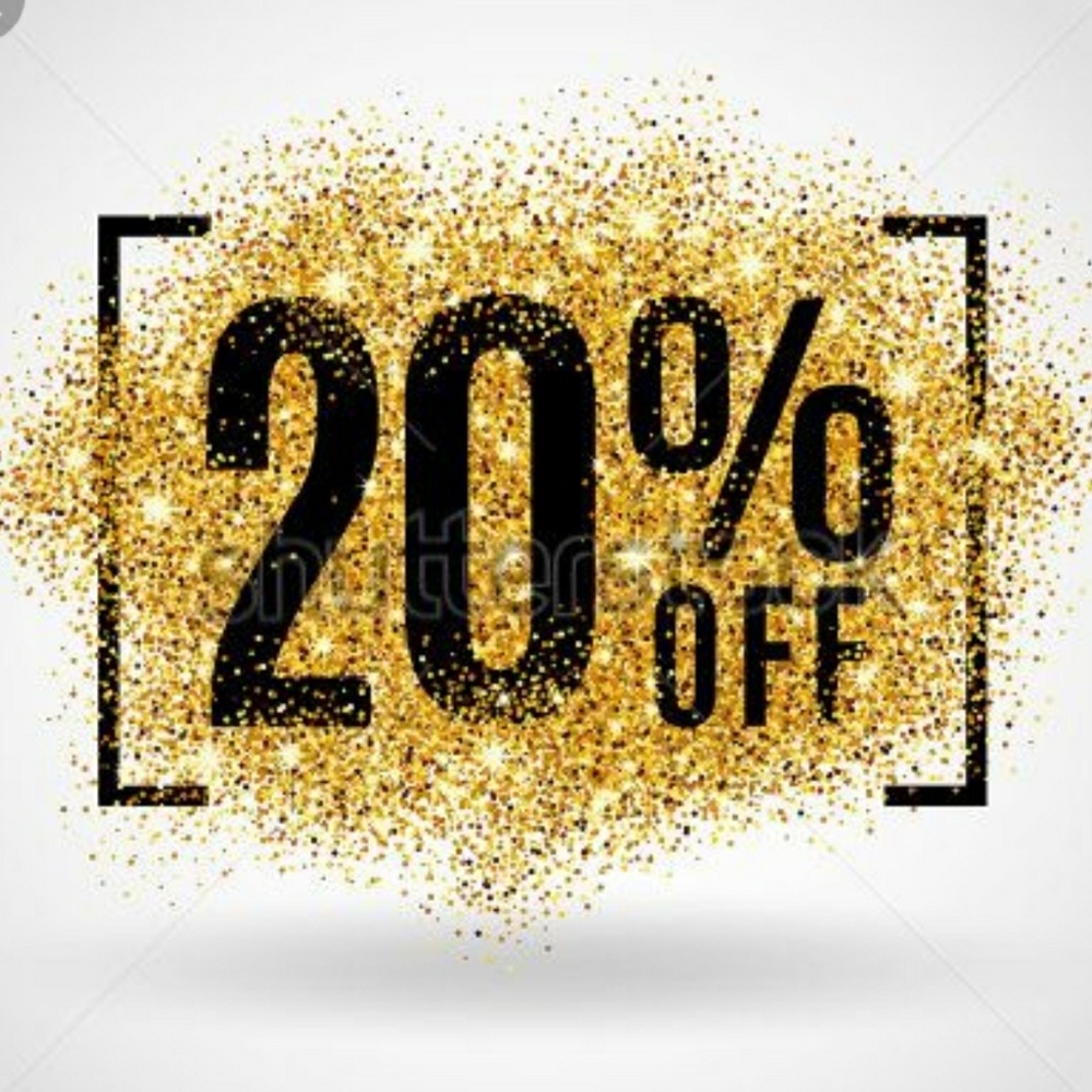 2 OR MORE ITEMS 20% OFF!!